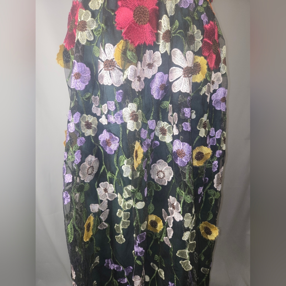 VICI 🌸 "Falling Petals" Midi Dress 💐 (NWOT) - Picture 9 of 11